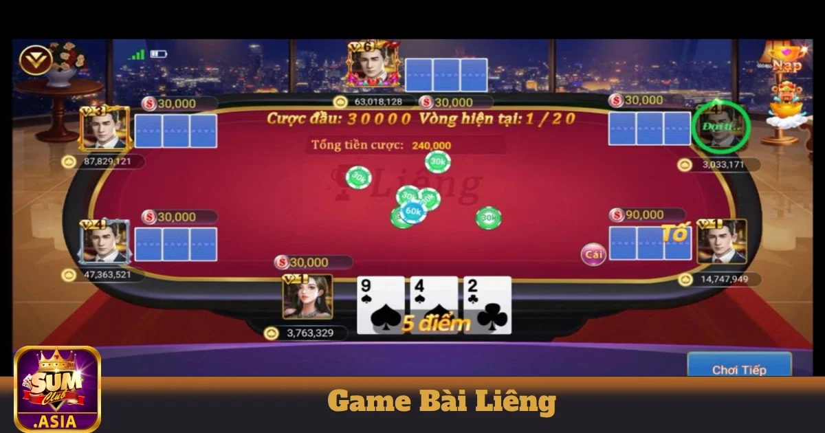 Làm Chủ Tình Huống Để Gia Tăng Lợi Thế Trong Bài Liêng