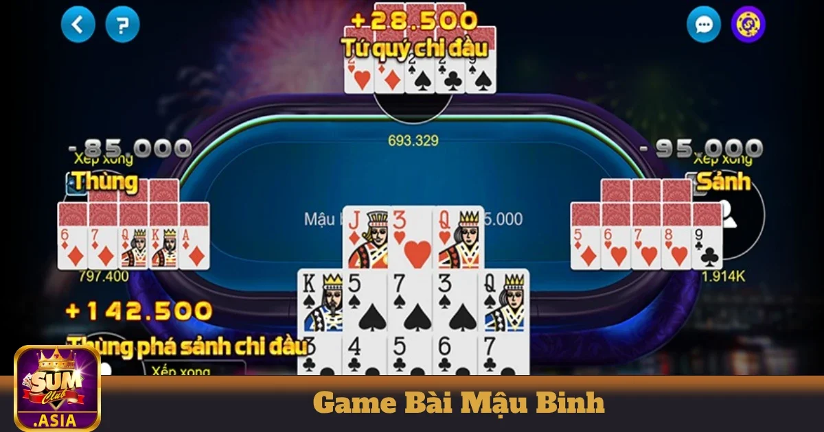 Game Bài Mậu Binh SUMCLUB Là Gì? Giới Thiệu Luật Chơi Cơ Bản