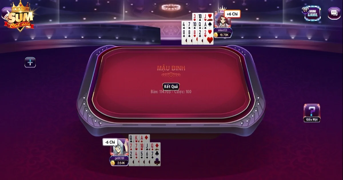 Game Bài Mậu Binh SUMCLUB - Hấp Dẫn Nhờ Sự Tính Toán 3 Cách Kết Hợp Lá Bài Để Tăng Lợi Thế Trong Mậu Binh