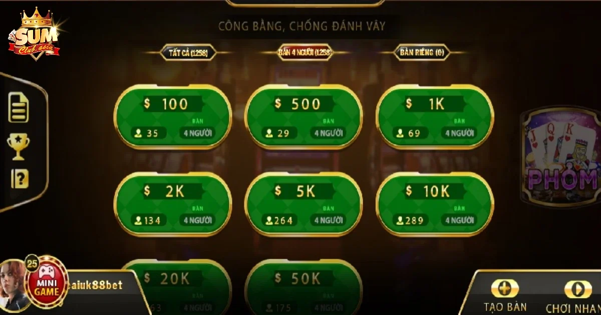 Game Bài Phỏm SUMCLUB – Thử Sức Tư Duy Với Thưởng Lớn 3 Những lưu ý cần nhớ khi chơi game bài Phỏm