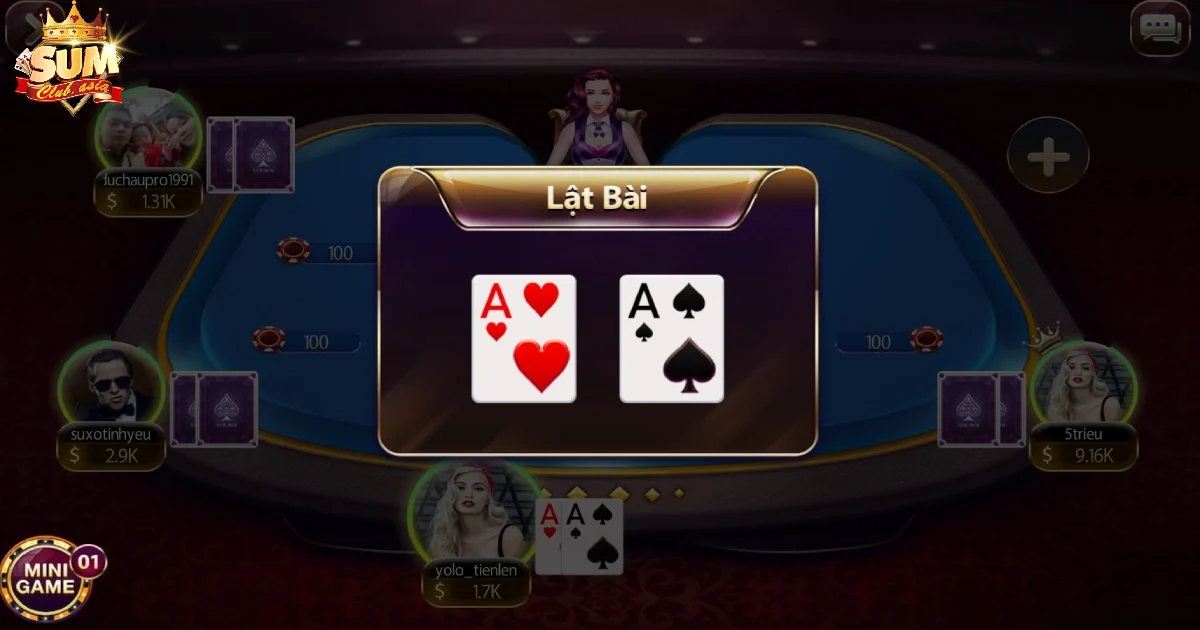 Game Bài Xì Tố SUMCLUB Cân Não Với Chiến Thuật Sâu Sắc 2 Game Bài Xì Tố SUMCLUB Là Gì? Điểm Đặc Sắc So Với Các Tựa Game Khác