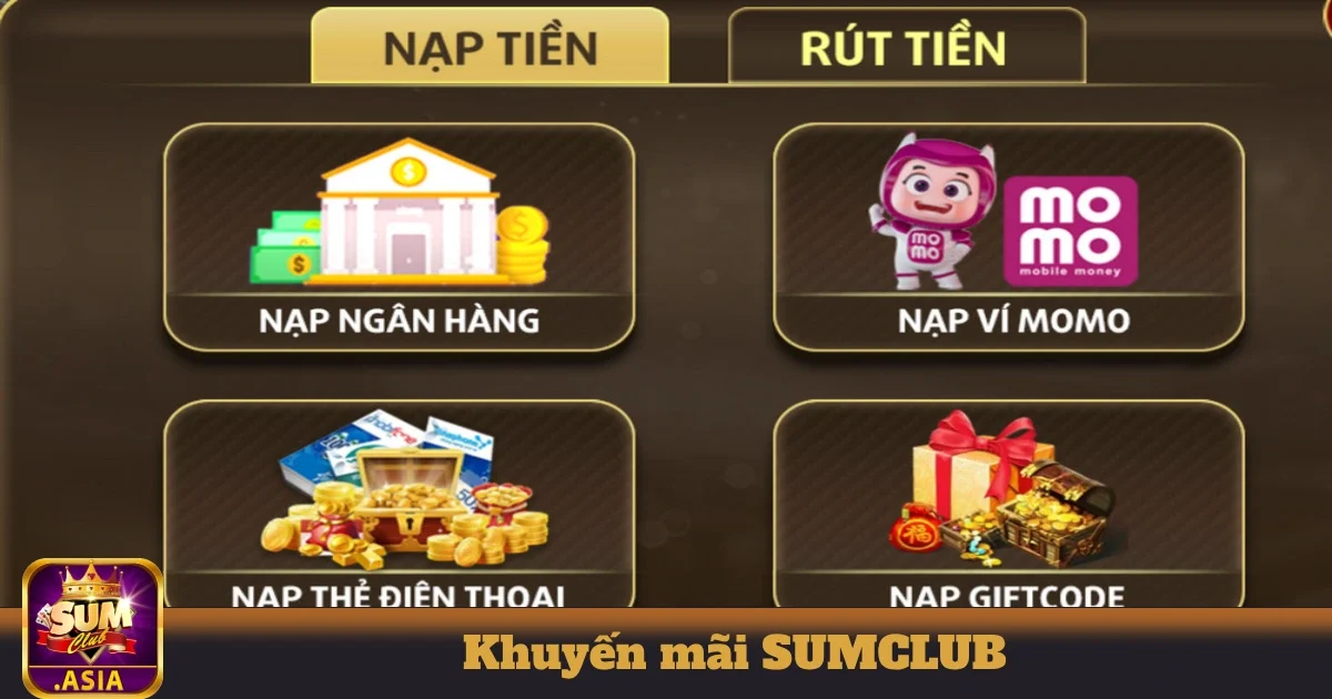 Khuyến Mãi SUMCLUB - Nhận Ưu Đãi Lớn Từ Nền Tảng Giải Trí 4 Thưởng nạp tiền định kỳ tại SUMCLUB: Cách tận dụng tối đa cơ hội