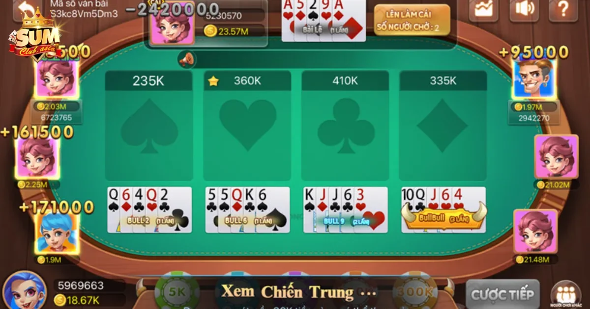 Game Bài Bull Bull – Bí Kíp Chơi Chuẩn, Thắng Gấp 2 4 Cách xác định bộ bài mạnh trong game bài Bull Bull