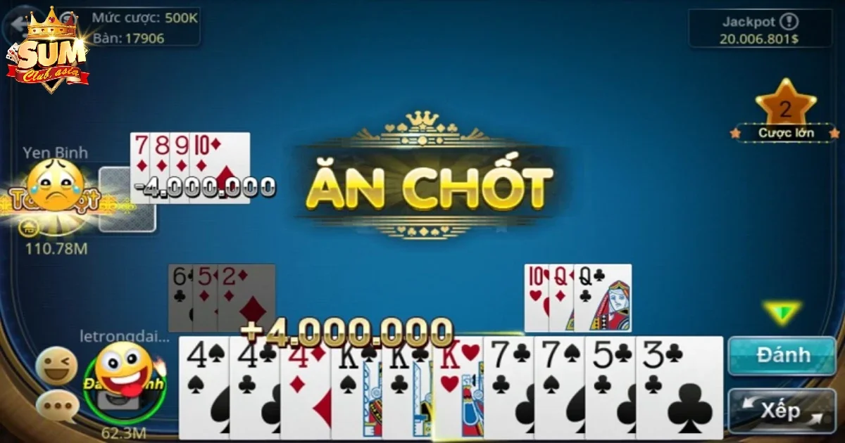 Cách Chơi Phỏm Tại Sumclub – Dễ Học Nhưng Cần Sự Tinh Ý 4 Tham khảo chiêu thức chạy bài hữu hiệu từ tay chơi lão làng