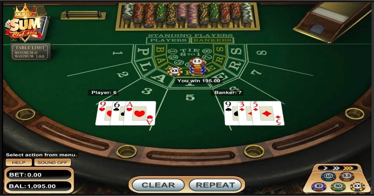 Kinh Nghiệm Chơi Baccarat Tại Sumclub Từ Cao Thủ Lâu Năm 2 Tìm hiểu luật chơi và hệ số trả thưởng trong Baccarat