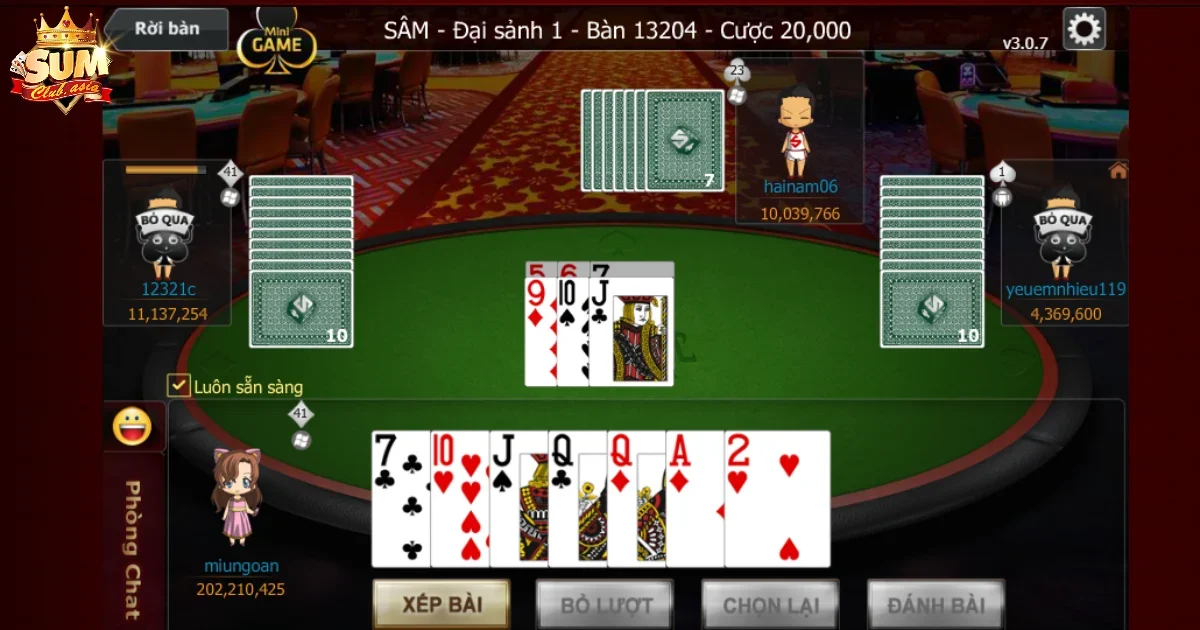 Kinh Nghiệm Chơi Sâm Lốc Sumclub Từ Cao Thủ Đã Thắng Lớn 3 Thời điểm vàng giúp đưa ra quyết định chuẩn xác nhất