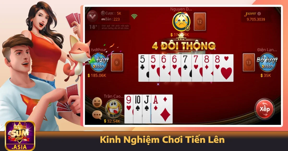 Kinh Nghiệm Chơi Tiến Lên Sumclub Với Chiến Thuật Cực Hay