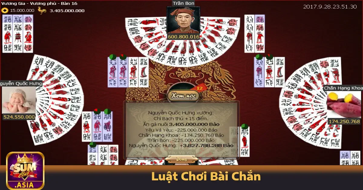 Luật Chơi Bài Chắn Sumclub – Nắm Chắc, Chơi Không Bị Phạt