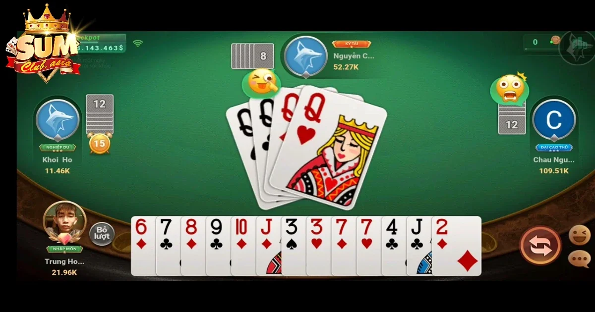 Luật Chơi Tiến Lên Sumclub – Không Để Bị Chặt Heo Oan Uổng 3 Ý nghĩa của tứ quý và sức mạnh của hand bài