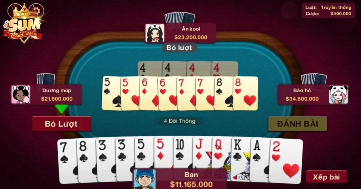 Khám phá mẹo chơi Tiến Lên bất bại từ cao thủ lâu năm